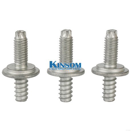 Custom stud bolt double thread bolts with 10.9 8.8 grade steel dacroment Zinc coating 9D168/120G SST test kinsom fasteners