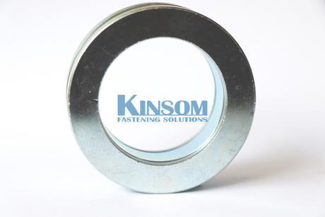Knurled bushing spacer metal roller DIN82 Galvanically zinc coating Fe/Zn6 iron core