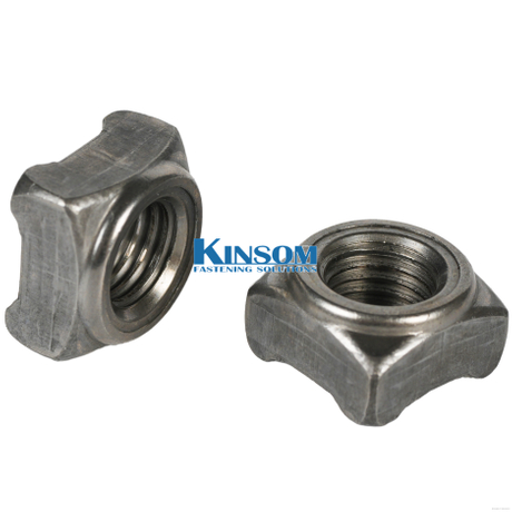 Weld nuts with steel square head M6 M8 M10 welding automotive standard fasteners oiled