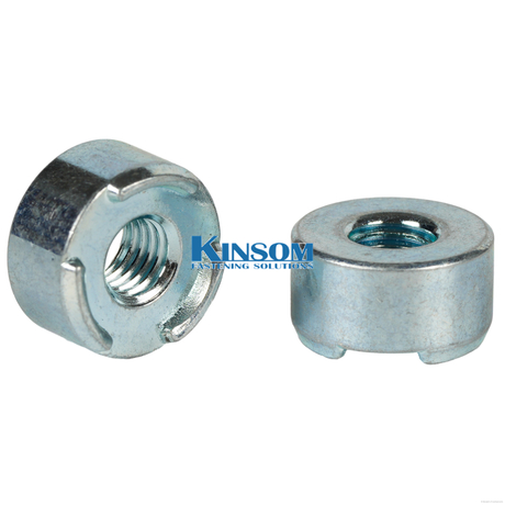 Round weld nuts welding 3 projections square spots steel with zinc coating VW13705-c340-TL217, TL1318