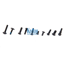 Stainless Steel 304 316 screws Black Zinc Nickel Coating fasteners