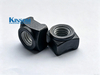 M10 weld nuts internal thread PFA nylon coating colorless (white) Pre-applied adhesive custom 10 grade 
